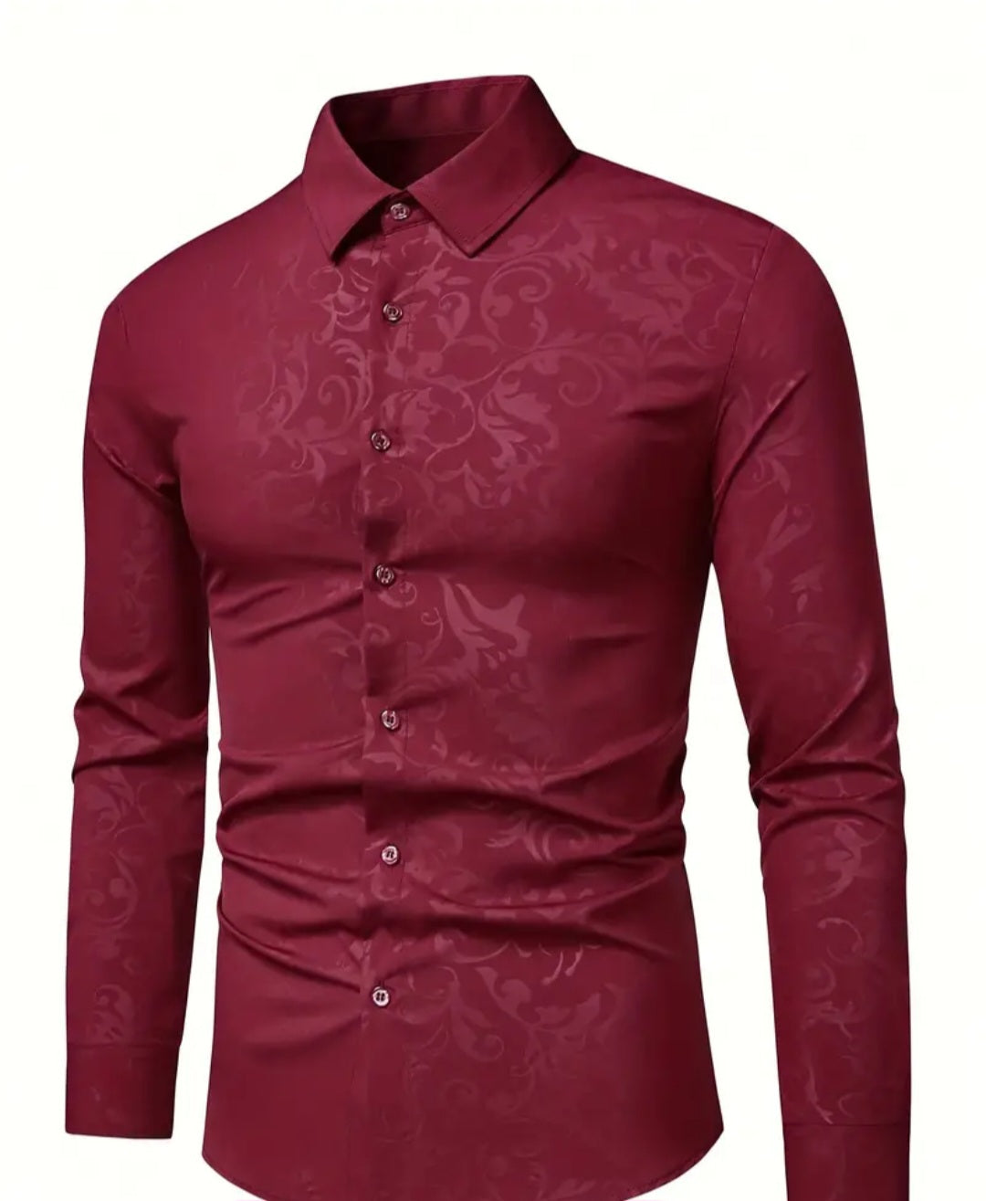 Creative Print Fashionable And Simple Men's Long Sleeve Casual Lapel Simple Shirt, Trendy And Versatile, Suitable For Dates, For Summer Spring Fall