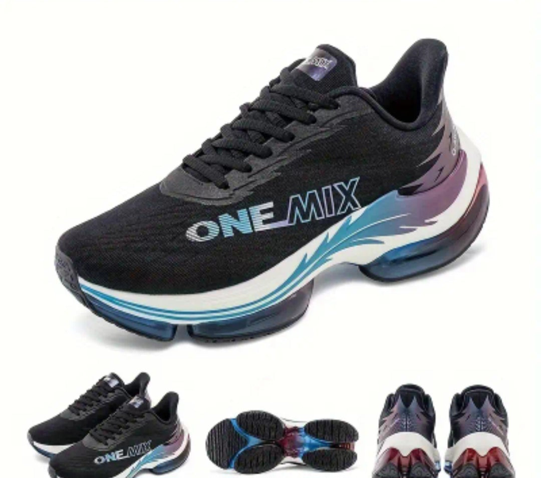 ONEMIX Men's Air Cushion Sneakers Lightweight Trainers, Athletic Gymnastics Running Shoes, Fashion Sneakers